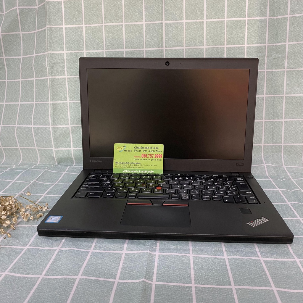 Lenovo Thinkpad X270 Core i5 7200U- Ram 4GB- 128GBSSD/ 500G HDD- Màn hình 12.5inch.Bảo hành 12 tháng. | BigBuy360 - bigbuy360.vn