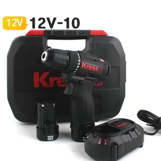 Máy khoan vặn vít dùng pin 12v kress ku202
