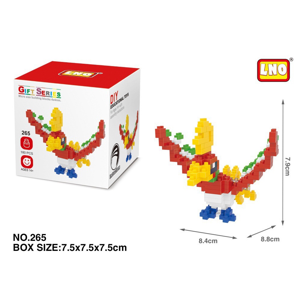 Đồ Chơi Lắp Ráp Viên Kim Cương Nhỏ Bằng Nhựa Gạch Nhựa Đơn Giản Pokemon