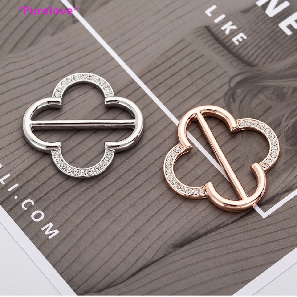 Purelove > Kẹp Khăn Quàng Cổ Đính Đá Thời Trang Thanh Lịch Cho Áo Sơ Mi Voan Và Khăn Quàng Cổ Mới