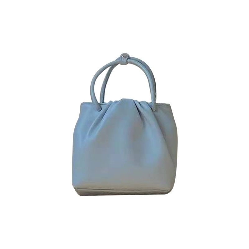 Túi Đeo Chéo Vai Xếp Ly Hình Vuông Nhỏ Gọn Thời Trang Xuân Hè 2021 Phong Cách Hàn Quốc Cho Nữ