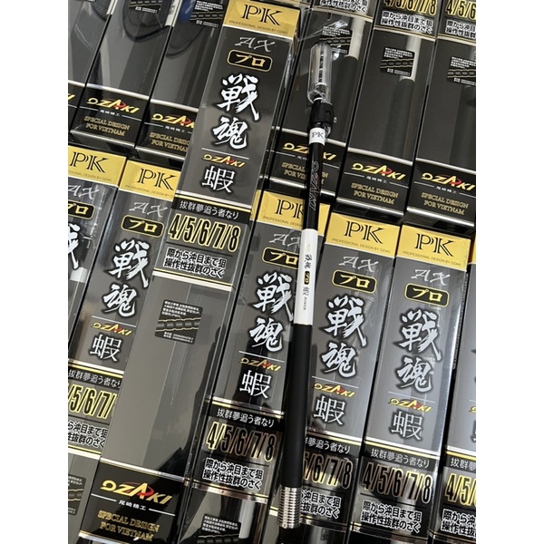 CẦN TÔM POKEE POWER ZOOM 4/5/6/7/8 LOGO OZAKI ĐỘC QUYỀN Ở VIỆT NAM