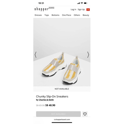 Pass giày C&K size 36