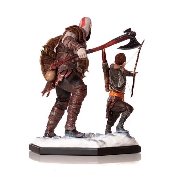 Mô Hình Game God of War Kratos Atreus Hàng St1 Chất Lượng Cao