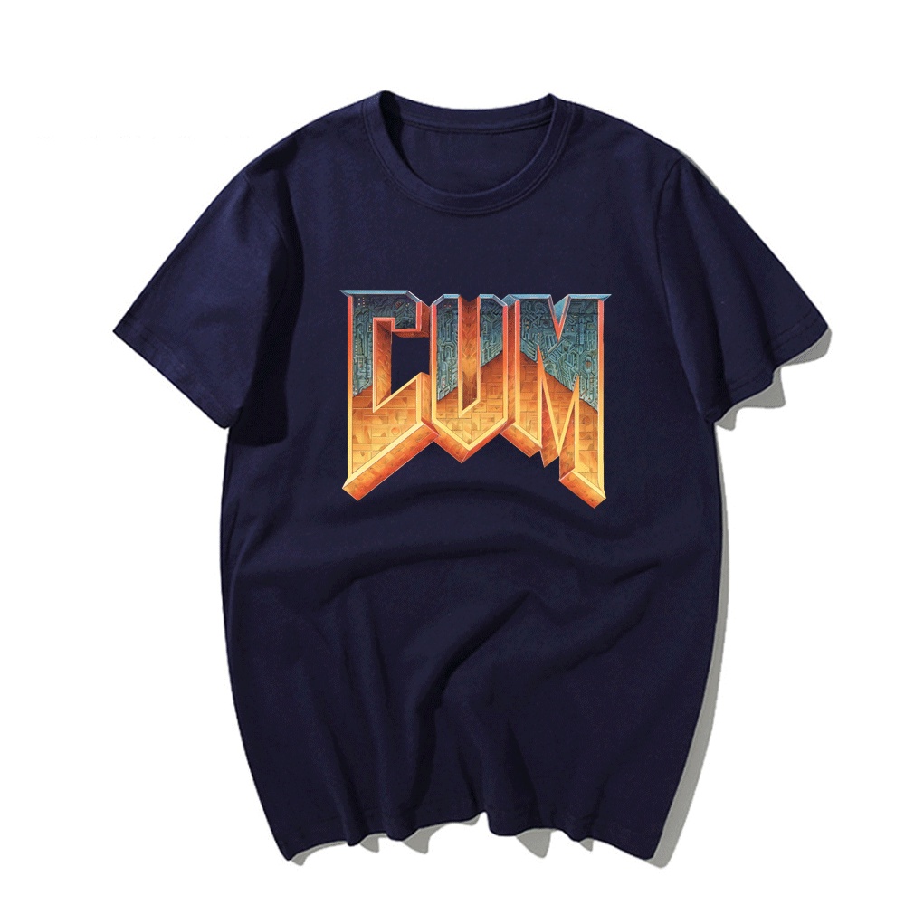 Áo Thun cotton 0 Cổ In Chữ Thời Trang Nam