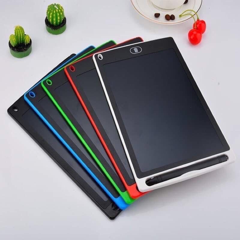 Đồ chơi bảng tự xóa, bảng viết vẽ điện tử LCD thông minh 8 inch - 12 inch đơn màu và đa màu - ipad, máy tính bảng cho bé