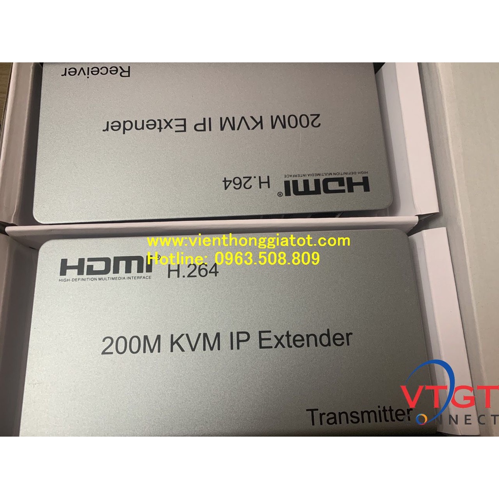 Bộ kéo dài HDMI qua cáp mạng 200m