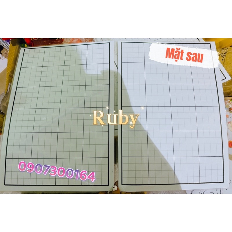 Bảng khăn phủ bàn 2 mặt