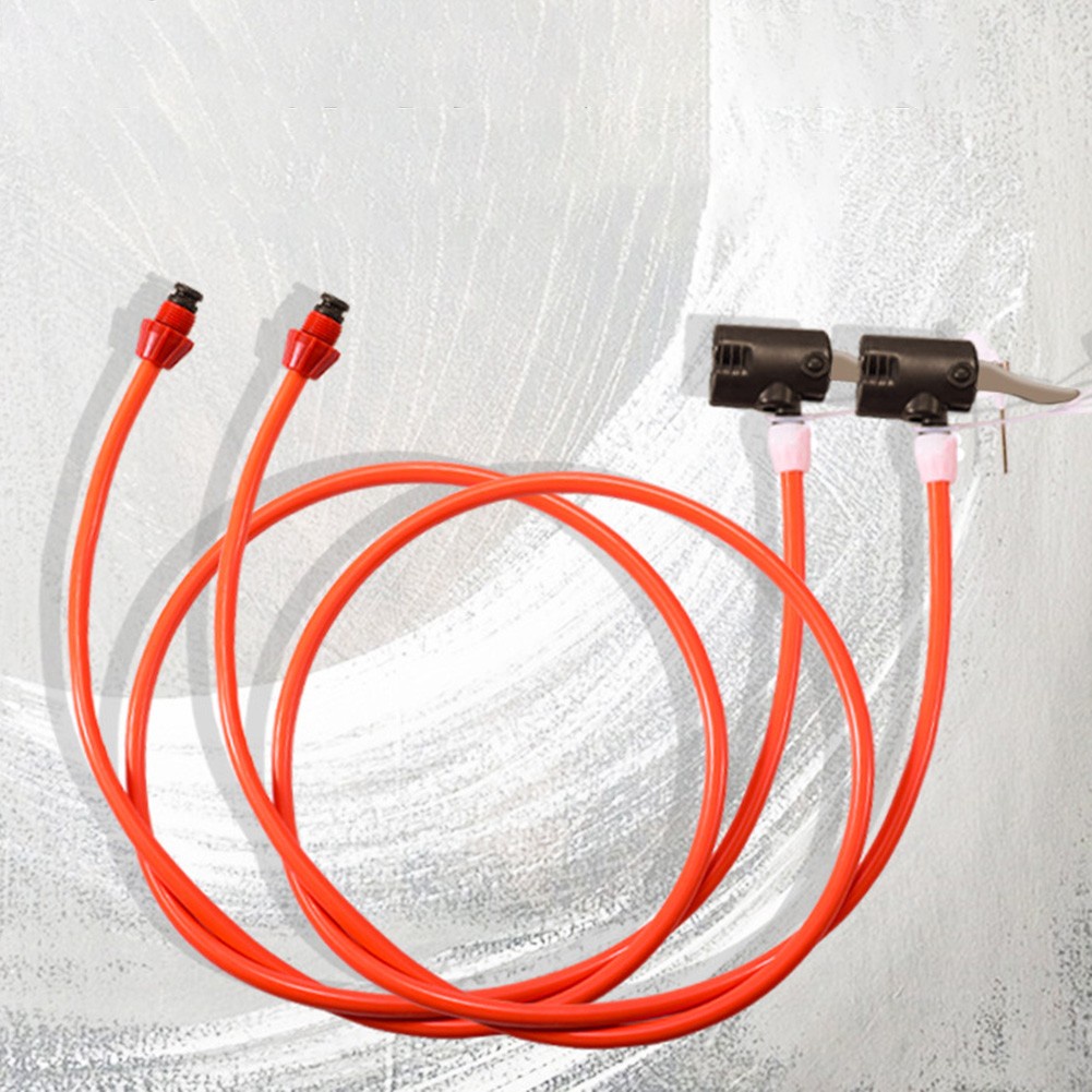 1 Ống Bơm Hơi Bánh Xe Đạp + Vòi Phun