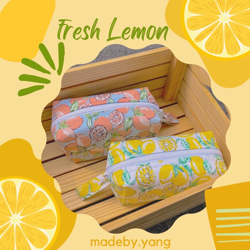 Hộp Bút Vải "Fresh Lemon"