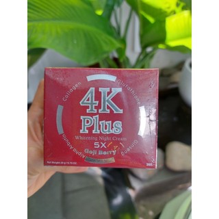 KEM DƯỠNG TRẮNG DA MẶT BAN ĐÊM 4K PLUS NIGHT CREAM THÁI LAN