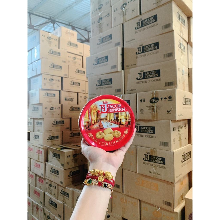 Bánh Quy Bơ Jacob Jensen 114g - Bánh Quy Tết, Gói Quà Tết