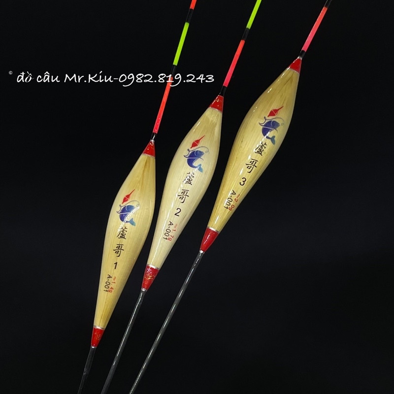 Phao cỏ câu đài chuyên chép tải chì 1.4-3.8g