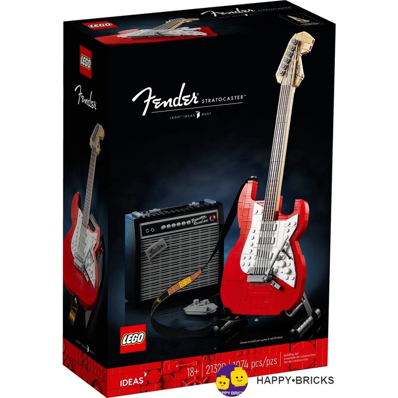 [HAPPY•BRICKS] LEGO IDEAS - 21329 - GUITAR ĐIỆN FENDER - FENDER STRATOCASTER