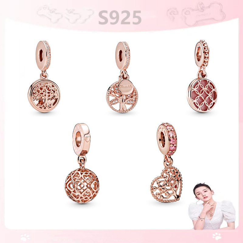 Chảo Mạ Bạc 925 Chất Lượng Cao Tiện Lợi Dễ Sử Dụng | Dây Chuyền Mạ Vàng Hồng 18k Nhiều Kiểu Đính Hạt Xinh Xắn