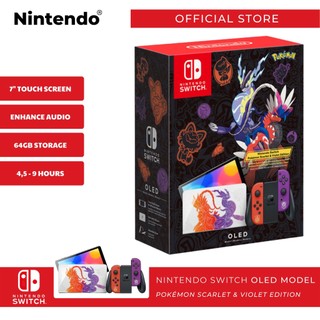 Máy Nintendo Switch Oled Model 2022 màn hình OLED 7inch giá rẻ 2 màu Neon/White bảo hành chính hãng tại Hà Nội và HCM