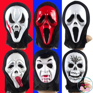 Mặt nạ thần chết Scream Halloween chính hãng hoá trang