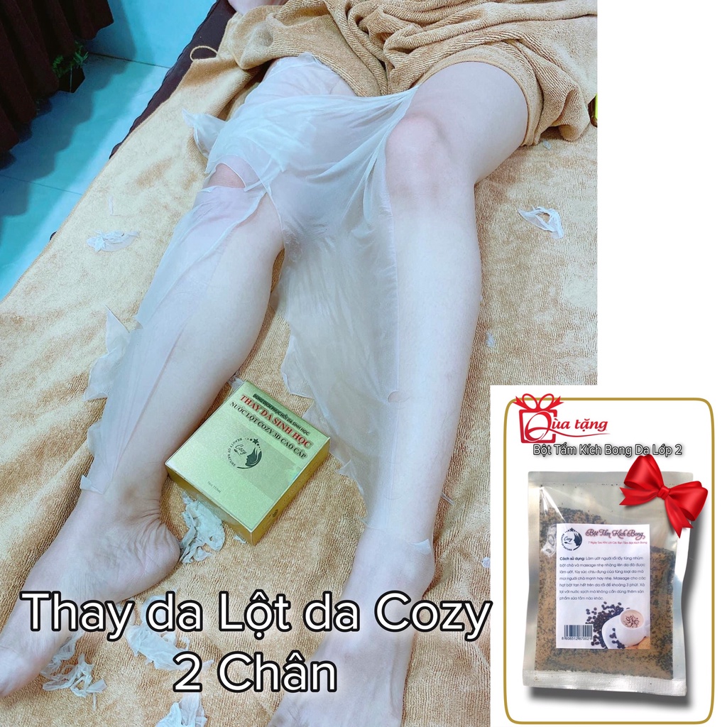 Thay Da Sinh Học Cozy 3D Cao Cấp - Dung Dịch Phục Hồi tái tạo da - Tẩy da chết - kem body - tắm trắng