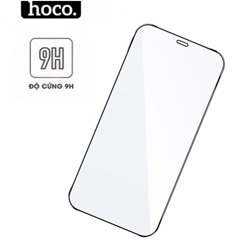 Kính cường lực Hoco G5 full màn hình trong suốt độ cứng 9H chống bám vân tay cho iPhone 12 Mini