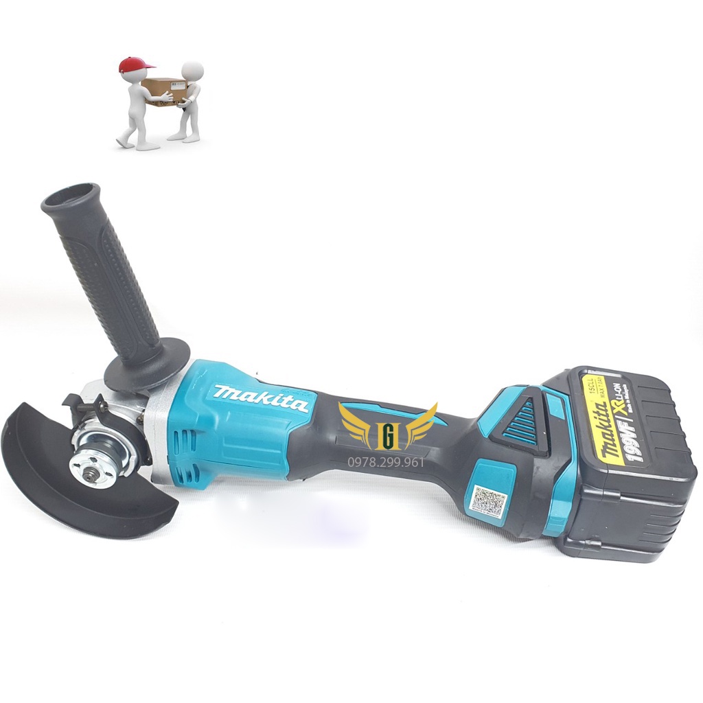 MÁY MÀI PIN MA.KI TAA 198V ĐỘNG CƠ KHÔNG CHỔI THAN, CÓ ĐIỀU CHỈNH VÒNG TUA HÀNG LOẠI 1, 3 CẤP TỐC ĐỘ, TẶNG ĐÁ MÀI CẮT