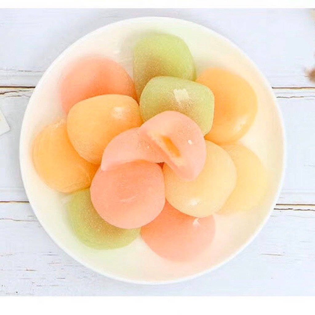 Bánh Mochi kem lạnh vị hoa quả mỗi gói 12 chiếc bánh thơm ngon