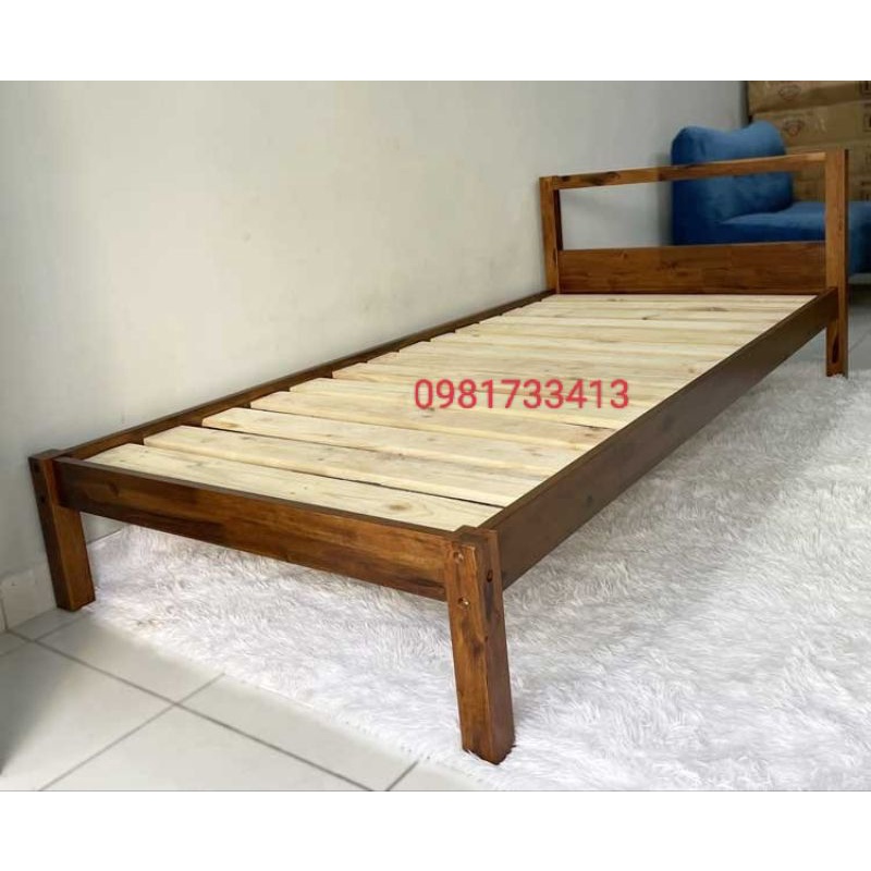 Giường ngủ cho em bé - giường ngủ gỗ tự nhiên, kích thước ngang 100cm, 120cm, 140cm, dài 2m.
