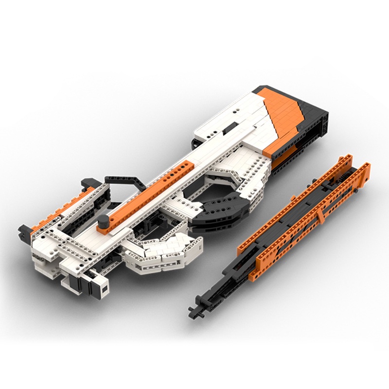 Đồ Chơi Lắp Ráp Xếp Hình Mô Hình Súng CSGO AWP, AK47, P90 Asiimov Với 1000+ PCS, Theo Bản Thiết Kế Chuẩn Kevin183