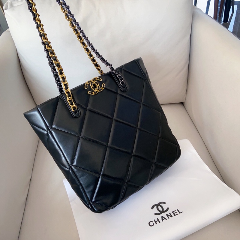 Túi Tote Đeo Vai Phiên Bản Ling Kẻ Sọc Ca Rô Phiên Bản CHANEL Di Động Thanh Lịch Chất Lượng Cao Joker Giải Trí Đẹp Cần Thiết