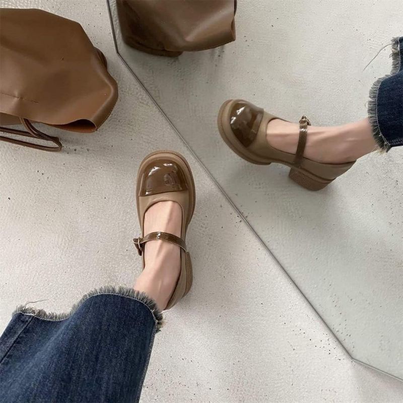 Giày búp bê tiểu thư Vintage