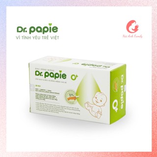 Gạc rơ lưỡi Dr Papie chính hãng, hộp 30 gói