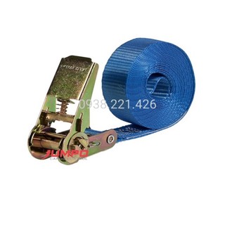 Dây cảo hàng 25mm 1000kg không móc dây xanh