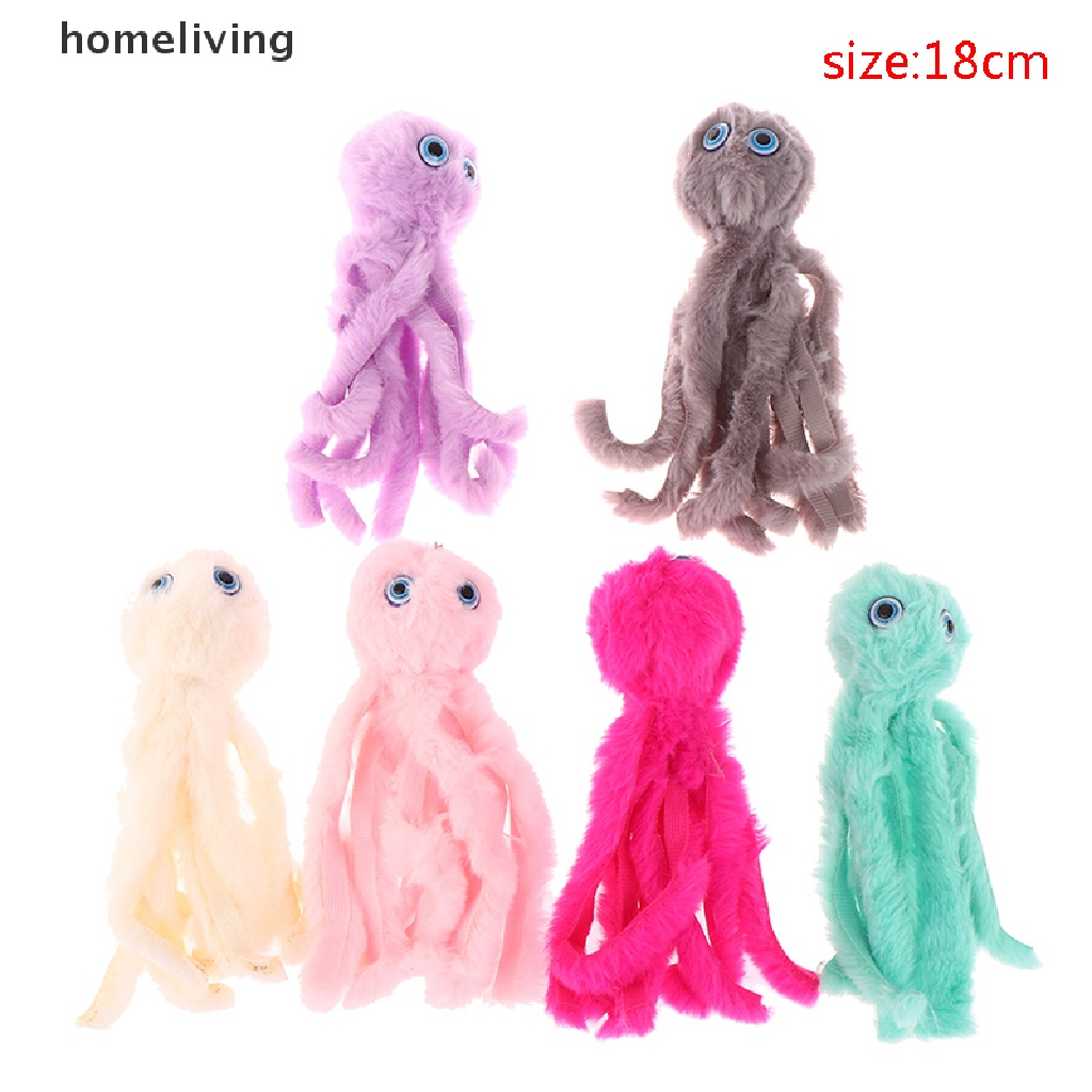 Móc Khóa Hình Bạch Tuộc Hoạt Hình Nhồi Bông Đáng Yêu