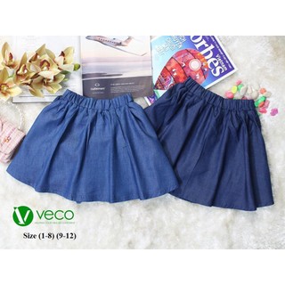 Chấn Váy  jean siêu xinh cho bé có chíp phía trong(mẫu mới của veco)