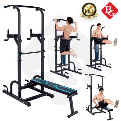 BG Giàn Xà đơn-xà kép đen đa năng thiết bị tập tay vai bụng CHIN UP FITNESS