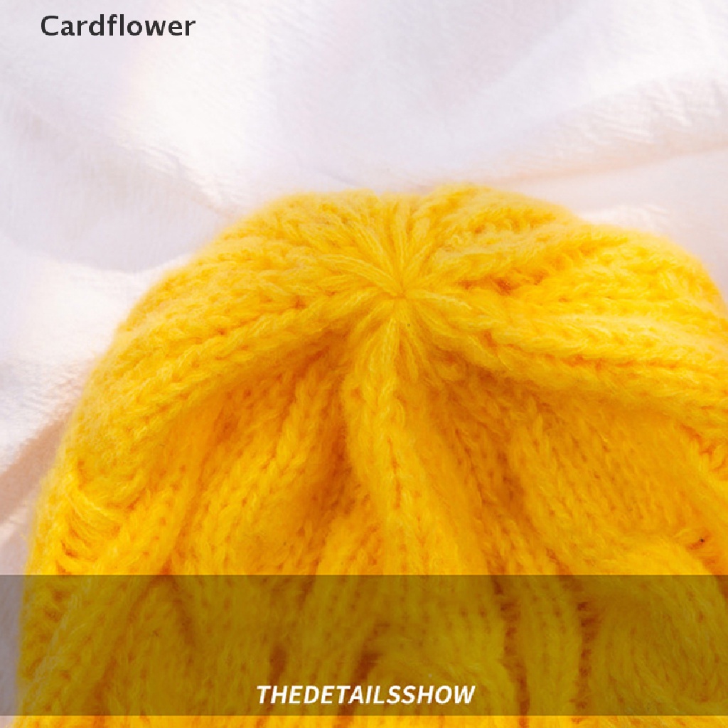 &lt; Cardflower &gt; Mũ Len Beanie Dệt Kim Giữ Ấm Mùa Đông Cho Cặp Đôi Nữ