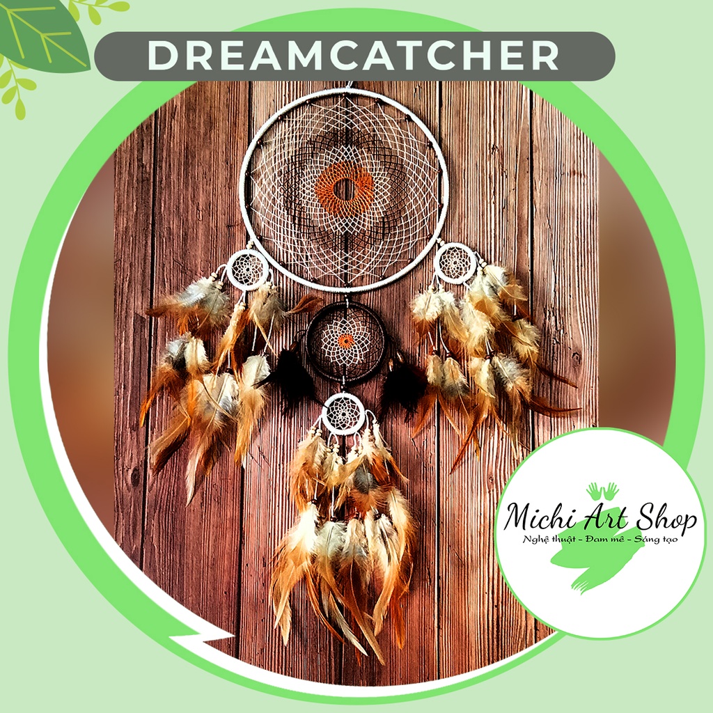 Vòng Dreamcatcher xinh đẹp, quyến rũ của sự kết hợp hoàn hảo DRM24 - Michi Art Shop