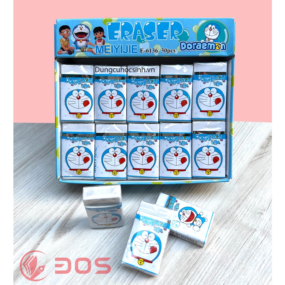 Hộp 30 Cục Gôm Tẩy Chì Hình Doreamon ER6136