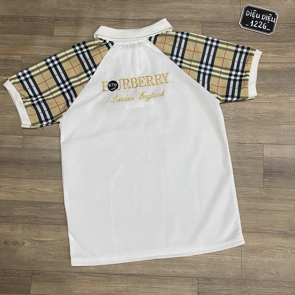 ( Hàng Mới ) Áo Polo Cổ Bẻ BLUBERY Sành Điệu, Cototn Mịn Co Dãn 4 Chiều FEEDER