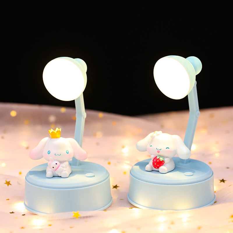 SANRIO Đèn Ngủ LED 3D Hình Cinnamoroll Kuromi Melody Dễ Thương