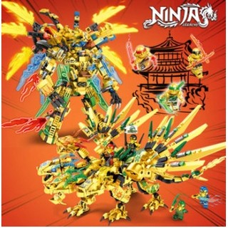 Đồ chơi lắp ráp 🧩☘️ninja -111 miếng ghép