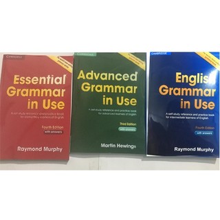 Combo bộ ba cuốn Grammar in use