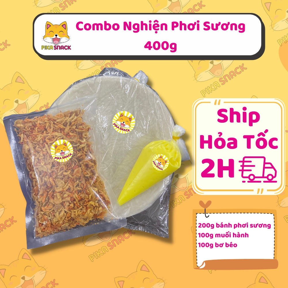 Bánh tráng phơi sương pika snack muối nhuyễn hành phi tép sấy giòn rụm cực - ảnh sản phẩm 2