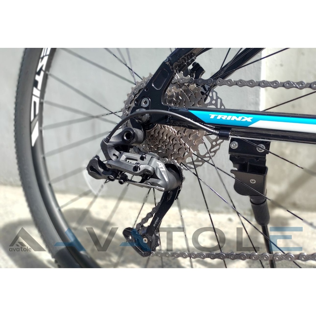 Xe đạp địa hình TRINX M1000 PRO 2022, Khung sườn hợp kim nhôm cao cấp, Phanh đĩa dầu, BÁNH XE 29in, màu xanh dương đen