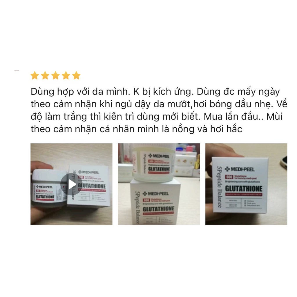 Kem dưỡng trắng da Medipeel Glutathione 50g