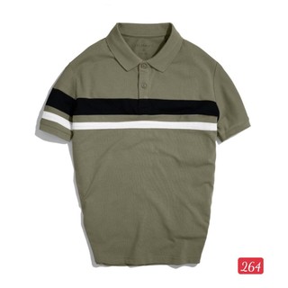 = 8 mẫu Áo Thun Nam Ngắn Tay Có Cổ Hàn Quốc Cao Cấp Bao Đẹp Chất Lượng Thun Dày Mịn cotton 100%.