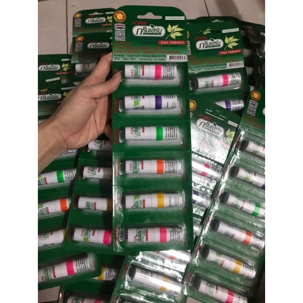 Ống hít mũi green her thái