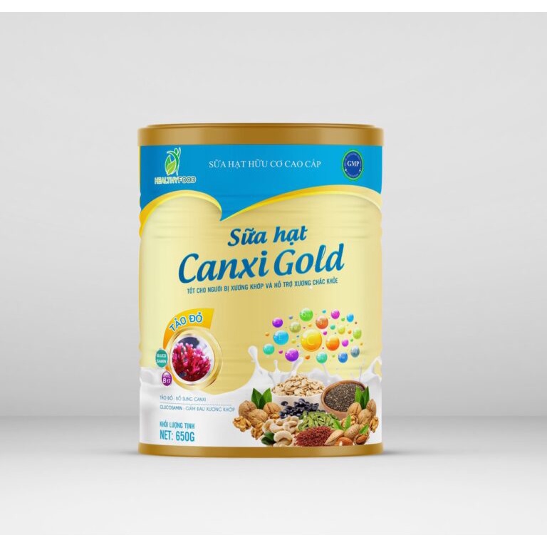 SỮA HẠT CANXI GOLD  650gr