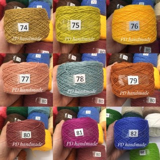 Sợi cotton Việt Nam 1mm ( từ màu 01 đến màu 102)