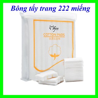 Bông tẩy trang Cotton Pads, Bông tẩy trang 222 miếng Cotton Pads 3 lớp
