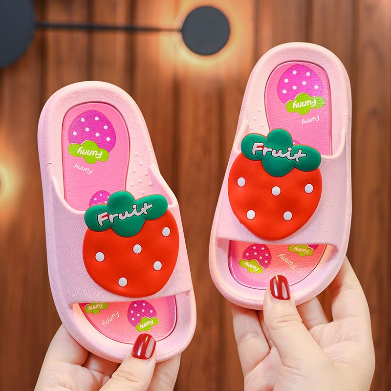 [Nâng Cấp] Dép Siêu Mềm Đi Trong Nhà Mùa Hè In Hình Mèo kitty Cho Bé Gái